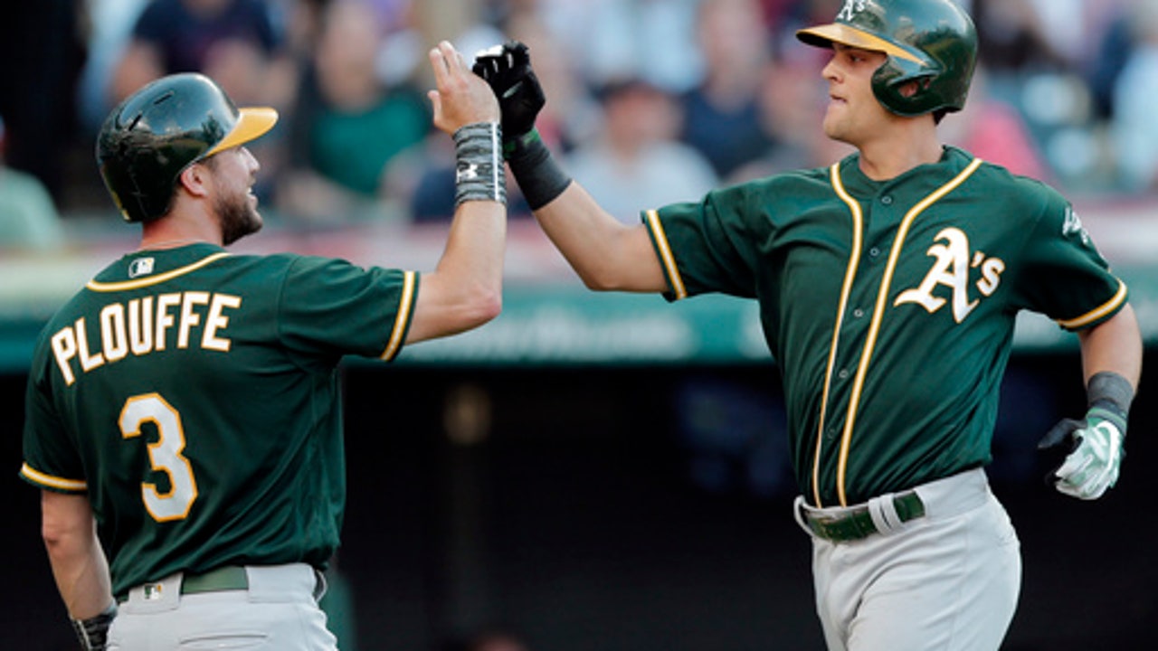 Manaea, Pinder lead Athletics to 3-1 win over Indians (May 31, 2017)